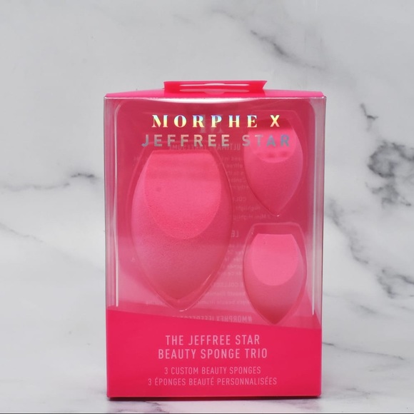 Morphe Other - Morphe X Jeffree Star Beauty Sponge Trio In Hand!